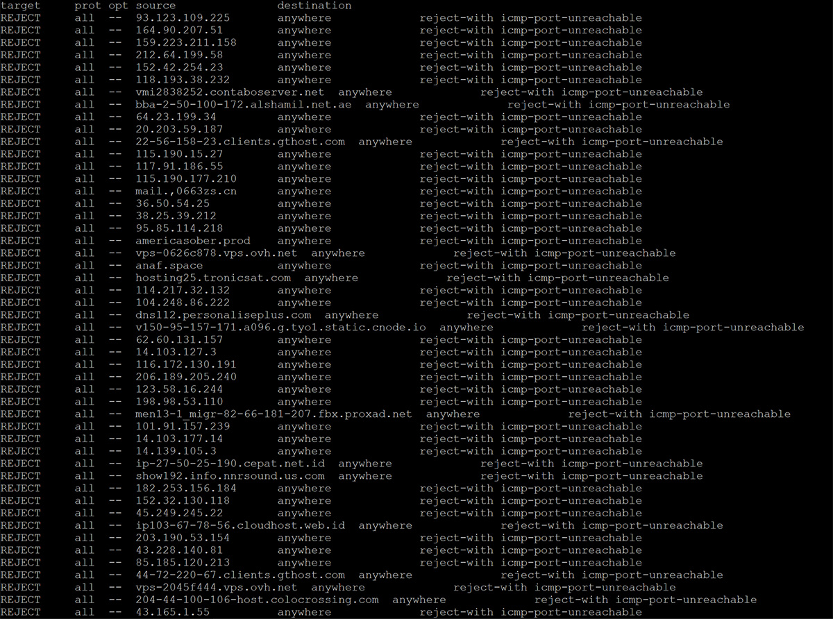Sicurezza server Linux